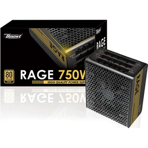 BST-ATX750G "RAGE" 750w 80+ GOLD Full Modüler 12cm Fanlı ATX Power Supply