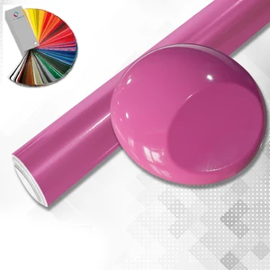 Parlak Açık Pembe Folyo