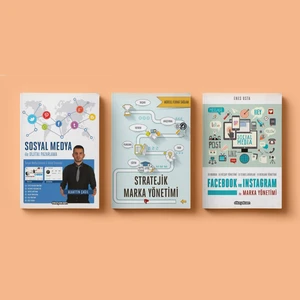 Dikeyeksen Yayın Dağıtım Sosyal Medya Eğitim Seti (3 Kitap) - Alaattin Çağıl - Enes Usta - Mürsel Ferhat Sağlam