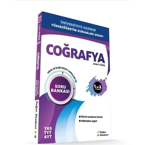 Doğan Akademi  YKS TYT-AYT - Coğrafya Soru Bankası Orta-İleri Düzey
