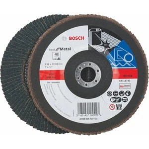 - Flap Zımpara Diski - 180 Mm, 22,23 Mm, 40 Kum