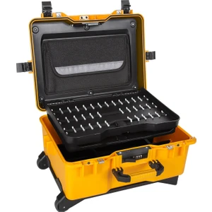 Mtc 460Pp Sarı - Plastik Takım Dizmeli +Plastik Bölmeli Tough Case Pro Takım Çantası