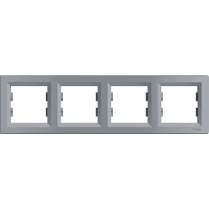 Schneider Electric Asfora Plus Dörtlü Çerçeve Çelik