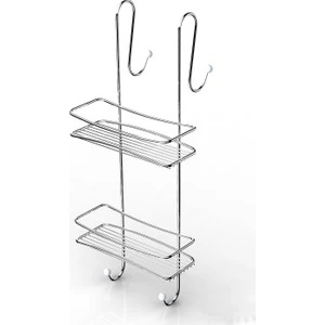 2 KATLI DUŞAKABİN RAFI KROM BK062