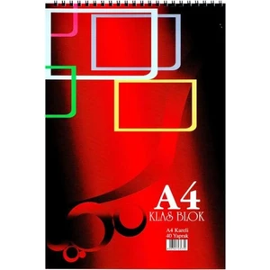 Kareli Bloknot Spiralli A5 40 Yaprak