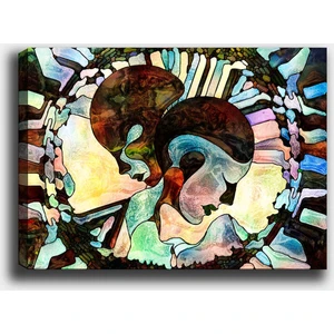 Tablo Center Soyut Kanvas  Tablo 30 x 40 cm