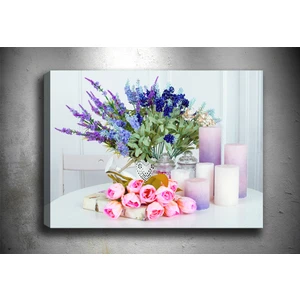 Tablo Center Çiçek Kanvas  Tablo 50 x 70 cm