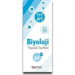 Nitelik Yayınları TYT - AYT Biyoloji Yaprak Test