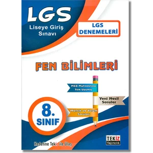 Tekiz 8. Sınıf LGS Fen Bilimleri Denemeleri