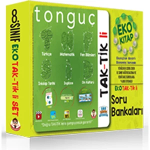 Tonguç Akademi Tonguç 8. Sınıf Eko Taktikli Soru Bankaları Seti