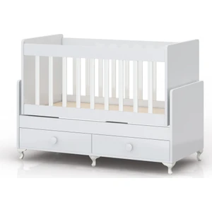 Sallanır Çekmeceli Bebek Beşiği