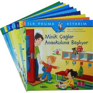 İlk Okuma Kitabım Çağlar Serisi 1 Set (9 Kitap + Boyama Kitabı)
