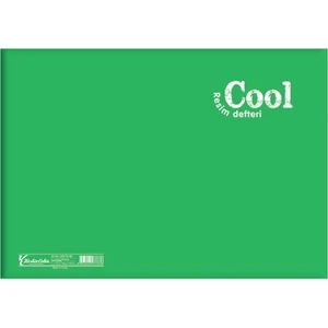 Cool Plastik Kapak 17X24 Cm Resim Defteri Cırtlı