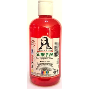 Mona Lisa Slime (Slaym) Sıvı Yapıştırıcı Kırmızı 250 Ml.