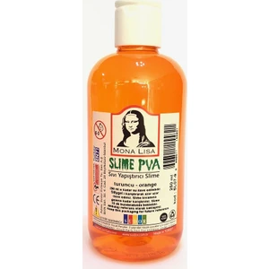 Mona Lisa Slime (Slaym) Sıvı Yapıştırıcı Turuncu 250 Ml.