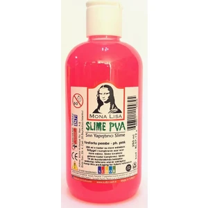 Mona Lisa Slime Slaym Sıvı Yapıştırıcı Fosforlu Pembe 250Ml