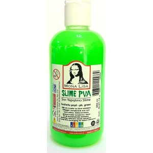Mona Lisa Slime Slaym Sıvı Yapıştırıcı Fosforlu Yeşil 250Ml
