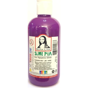 Mona Lisa Slime Slaym Sıvı Yapıştırıcı Fosforlu Mor 250Ml