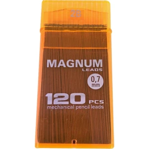 0.7 Kalem Ucu 120'Li 60 Mm. 2B Şeffaf Turuncu No:15