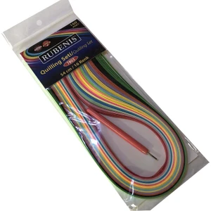 Quilling Seti 54 Cm 16 Renk 160 Adet + Quilling Aleti