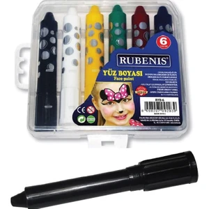 Yüz Boyası 6 Renk Ryb-6