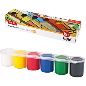 Red Apple  Cam Boyası Sıralı 6 Renk 6X25 Ml. Rc6
