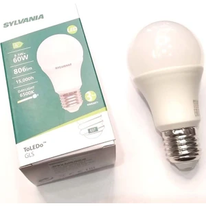 8.5W Sylvania Led Ampül 6500K Beyaz Renk