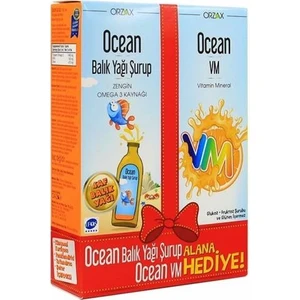 Ocean Plus Portakallı Balık Yağı 150 ml - Ocean Plus VM Hediyeli
