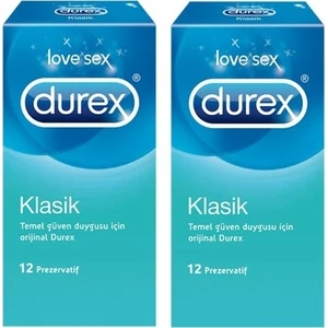 Klasi̇k 12Lİ Prezervati̇f 2 Adet