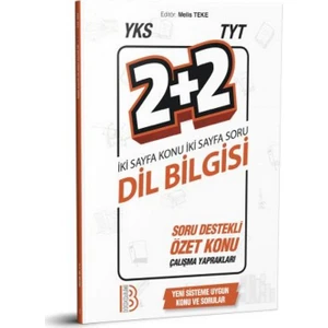 Benim Hocam Yayınları  YKS TYT Dil Bilgisi 2 + 2 Soru Destekli Özet Konu Yaprakları
