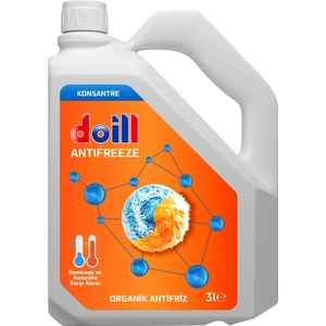 Konsantre - Saf 3 Litre Kırmızı Organik Antifriz - G12 (Üretim Yılı: 2025)