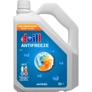 -55 Derece Hazır Karışım 3 Litre Mavi Antifriz - G11 (Üretim Yılı: 2025)