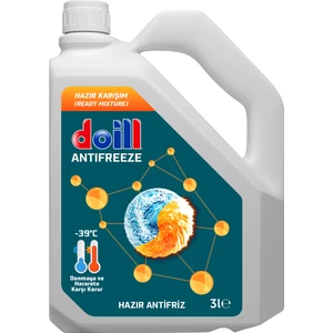 -39 Derece Hazır Karışım 3 Litre Yeşil Antifriz - G11 (Üretim Yılı: 2025)