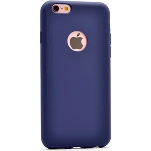 Case Street Apple iPhone 6 Plus Kılıf 6S Plus Premier Silikon Lacivert