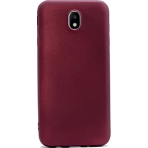 Case Street Samsung Galaxy J7 Pro Kılıf Premier Silikon Kılıf Mürdüm