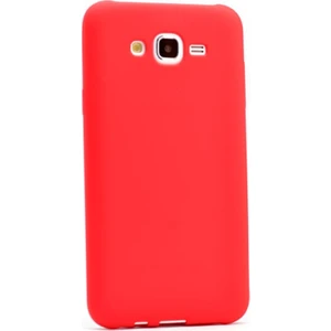 Case Street Samsung Galaxy J2 Kılıf Premier Silikon Kılıf Kırmızı