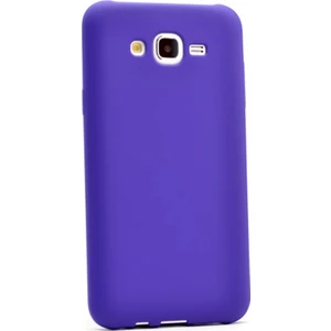 Case Street Samsung Galaxy J2 Kılıf Premier Silikon Kılıf Mor