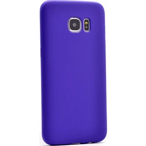Case Street Samsung Galaxy S7 Edge Kılıf Premier Silikon Kılıf Mor
