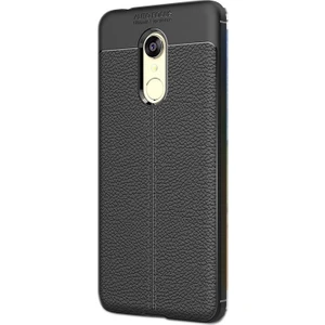 Case Street Xiaomi RedMi 5 Plus Kılıf Niss Silikon Arka Koruma+Nano Siyah