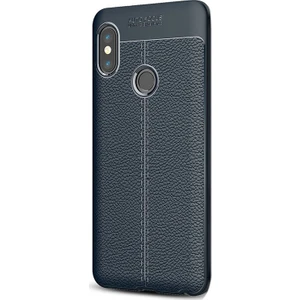 Case Street Xiaomi RedMi Note 5 Pro Kılıf Niss Silikon Arka Koruma Lacivert