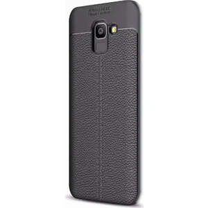 Case Street J6 Kılıf Niss Silikon+Nano Glass Koruyucu Ekran Siyah