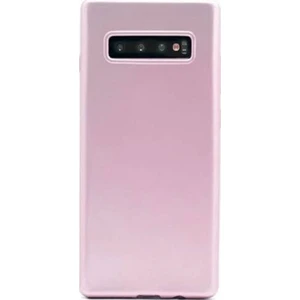 Case Street Samsung Galaxy S10 Kılıf Premier Silikon Esnek Koruma+Nano Glass Bronz