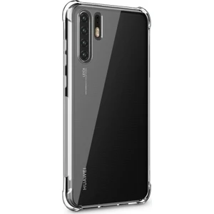 Case Street Huawei P30 Pro Kılıf AntiShock Ultra Koruma Sert Kapak Şeffaf