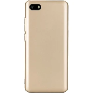 Huawei Honor 7s Kılıf Premier Silikon Esnek Arka Koruma Gold