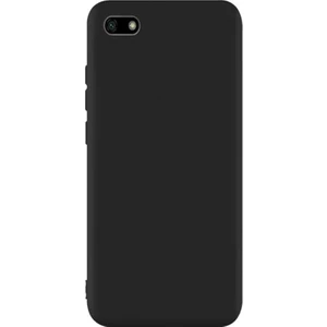 Huawei Honor 7s Kılıf Premier Silikon Esnek Arka Koruma Siyah