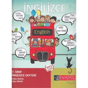 Pandül 7. Sınıf İngilizce Defteri