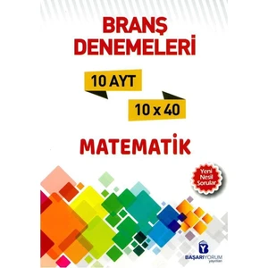 Başarıyorum Yayınları Ayt Matematik Denemeleri