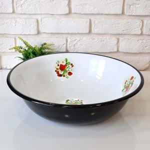 Evim Tatlı Evim Emaye Hamur Yoğurma Leğeni 35 cm