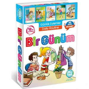 Circle Toys Bir Günüm - Günlük Eylemler - Daily Routine 50 Picture