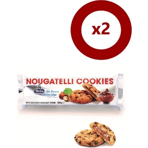 Nougatelli Cookies 175 gr 2'li Set